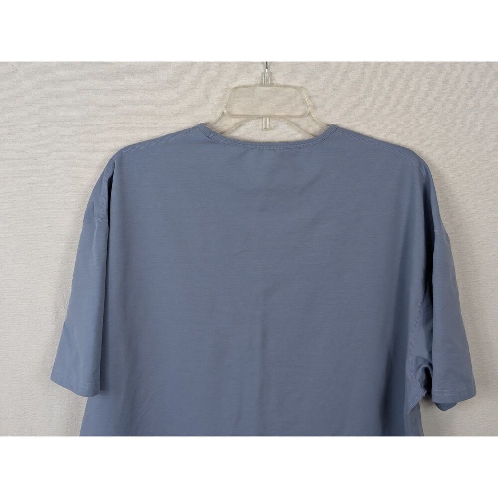 BYLT Drop Cut S/S Lux T-Shirt Light Blue Men's Size 2XL/XXL - Picture 9 of 10